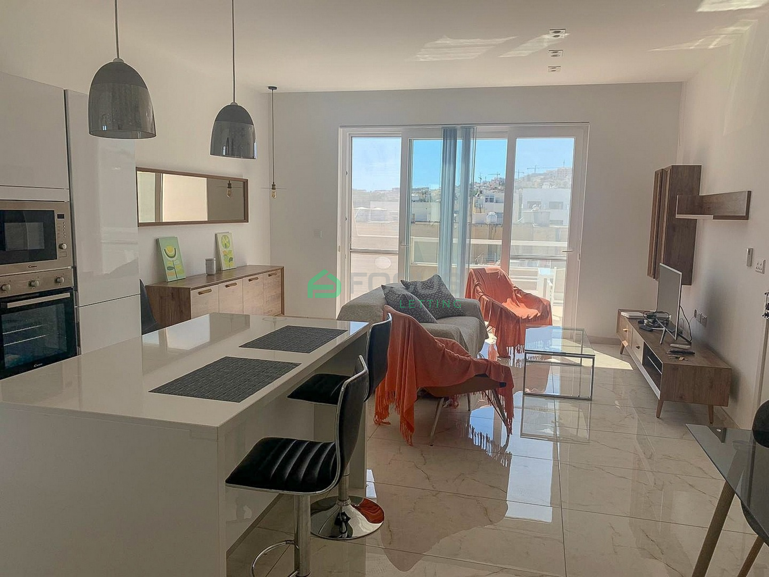 2 Bedroom Apartment in Gzira