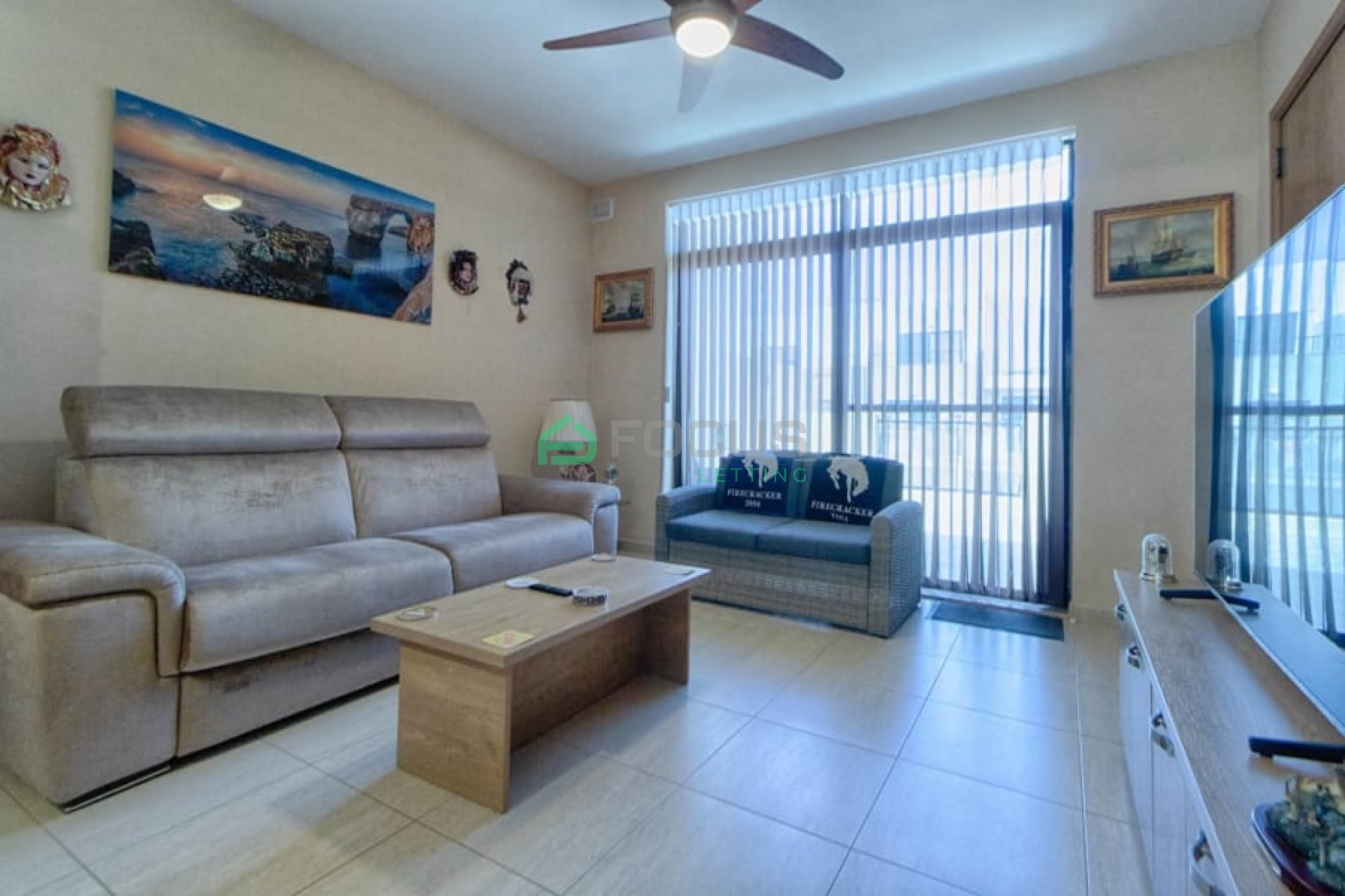 1 Bedroom Penthouse in Qawra