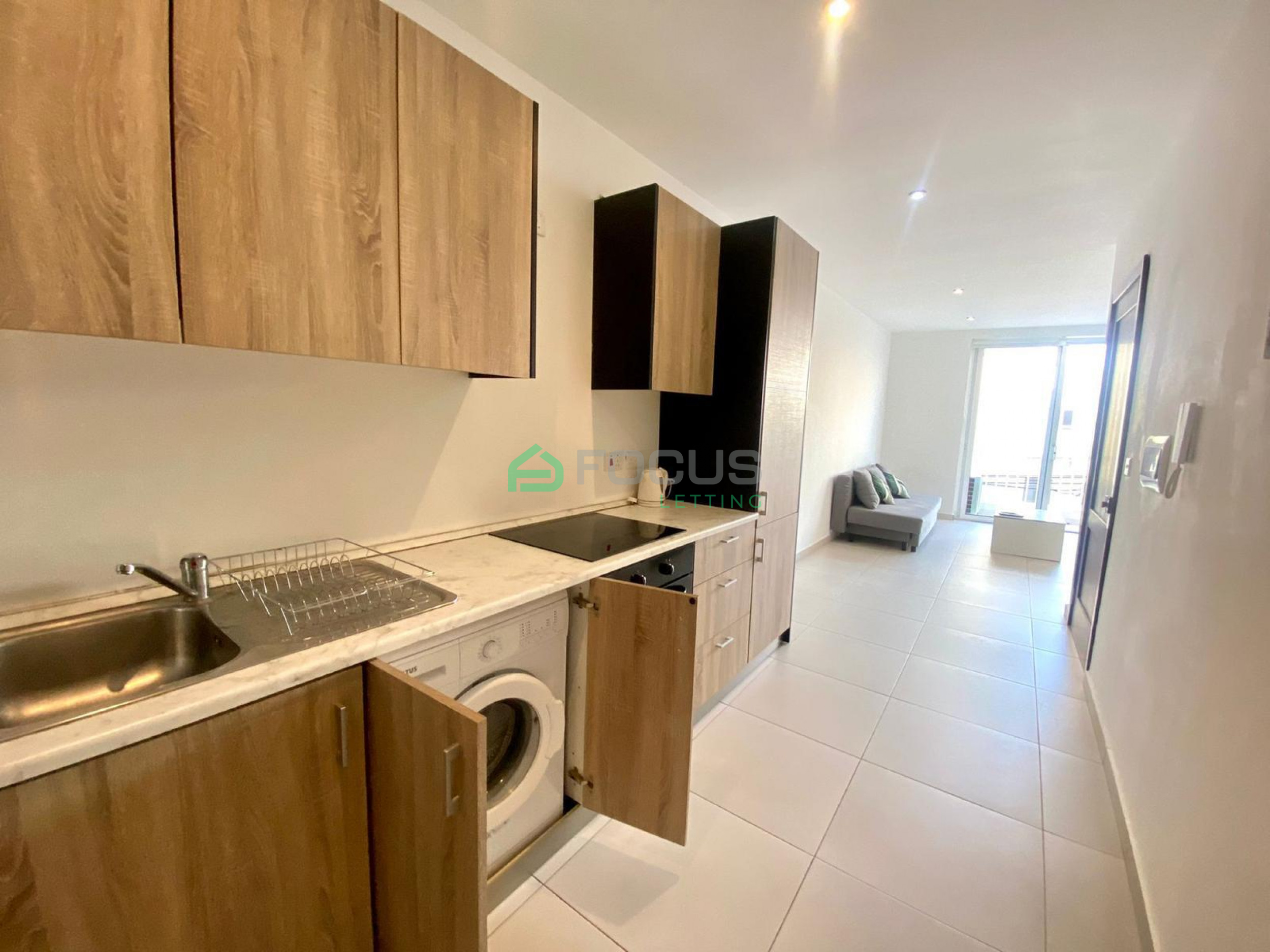 Sliema 1 bedroom bright and spacious apartment