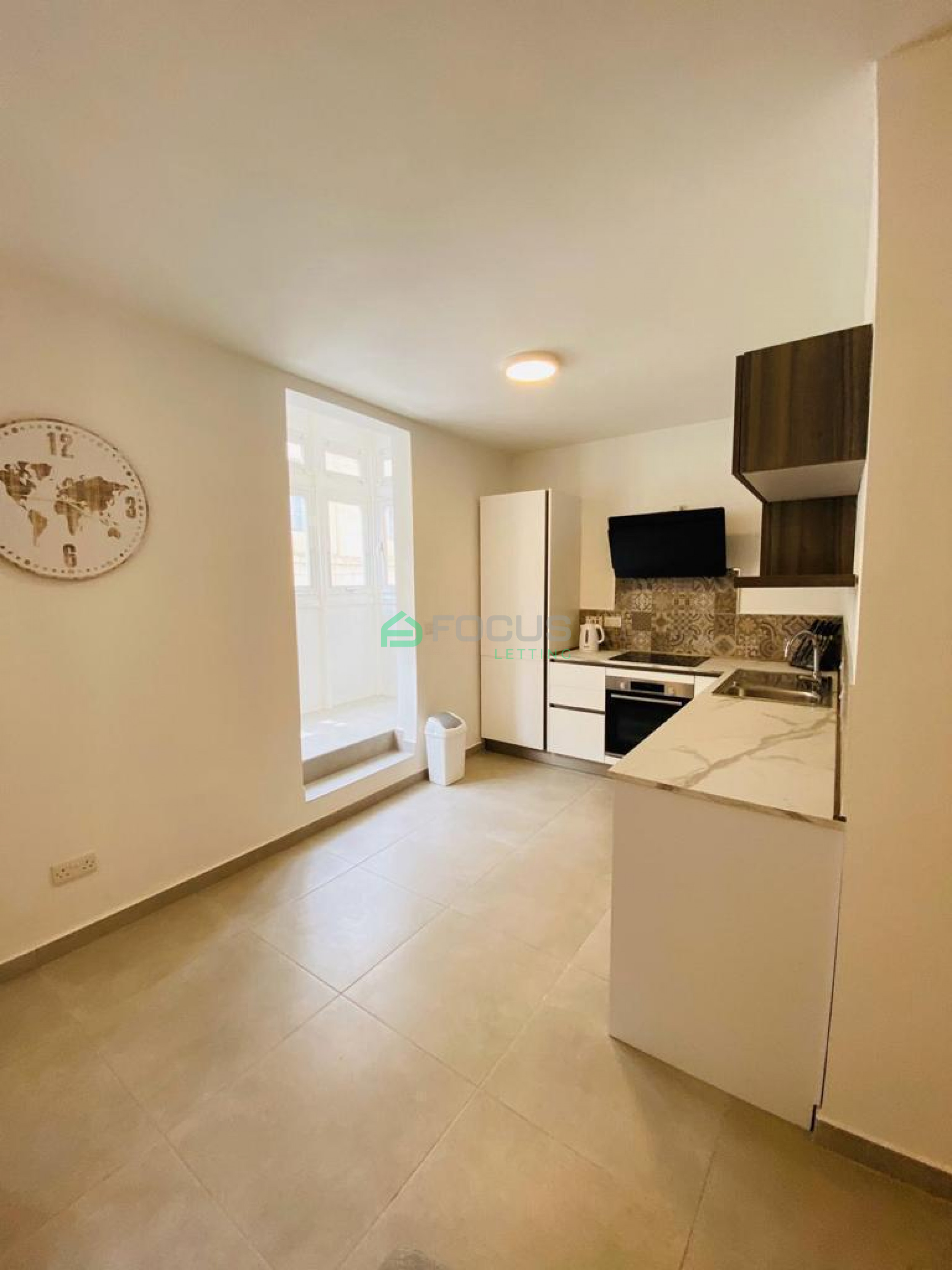 Spacious 2-Bedroom Apartment in Gzira